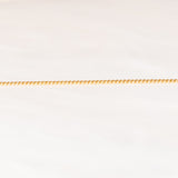 Collana con catenina in oro giallo 9K e con ciondolo in oro giallo e bianco 10K con ametista trillion (1.70ct ca.) e diamanti (0.05ctw ca.)