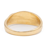 Anello vintage in oro giallo 18k con diamanti (1ctw), anni '70