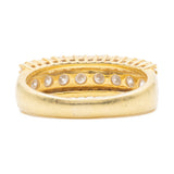 ANELLO VINTAGE IN ORO GIAALLO 14K E DIAMANTI (1.1CT)