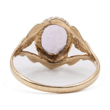 Anello vintage in oro giallo 9k con ametista
