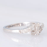 Contrarier vintage in platino con diamanti (0.50ctw)