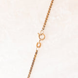 Catenina vintage con maglia a “S” in oro giallo 9K