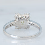 Anello vintage in platino con diamanti (1.07ctw), anni ‘90