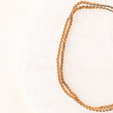 Catenina vintage con maglia a “S” in oro giallo 9K