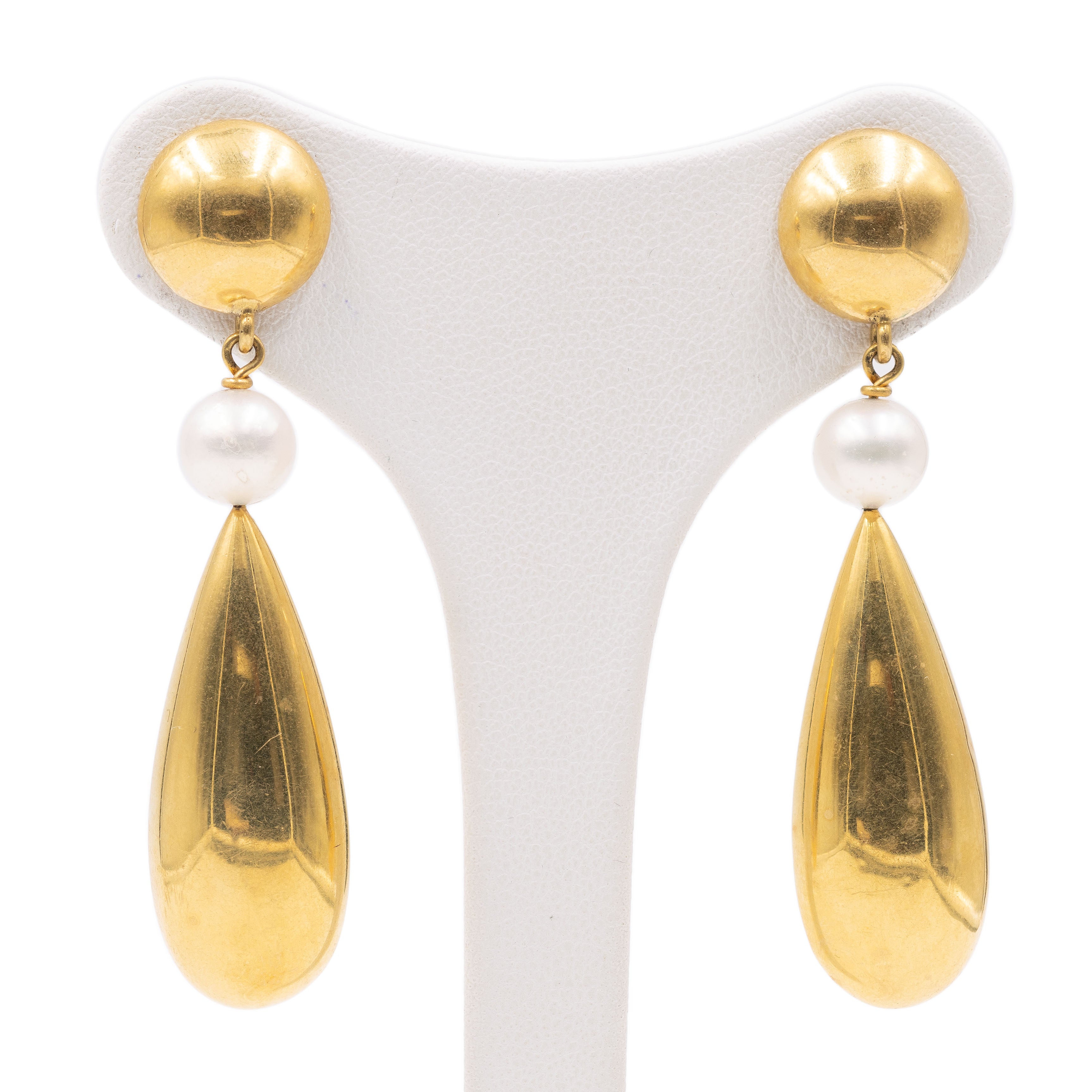 Nuovi Orecchini Vintage Punk Barocchi con Nodo e Perle per Nuovi Orecchini Vintage Punk Barocchi con Nodo e Perle per
