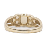 Anello vintage in oro giallo 9K con opali
