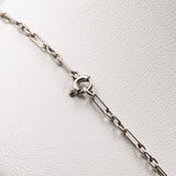 Collier Art Nouveau in oro bianco 14K con diamanti (0.90ctw ca.), anni ‘10/‘20