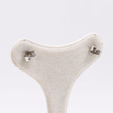 Orecchini vintage in oro bianco 14k con diamanti (1ctw)
