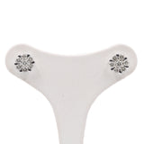 Orecchini vintage in oro bianco 14k con diamanti (1ctw)