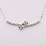 Collier vintage in platino con diamanti (0,43ctw)