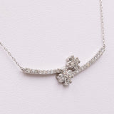 Collier vintage in platino con diamanti (0,43ctw)