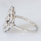 Anello antico in platino con diamanti di taglio vecchia miniera e di taglio rosetta (0.75ctw ca.), anni ‘10/‘20
