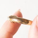 Orecchini vintage in oro giallo 8K, anni ‘60