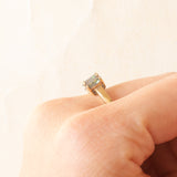 Veretta vintage in oro giallo 9K con topazi mistici (2ctw ca.), anni ‘90/anni ‘2000