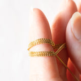 Collana vintage a forma di serpente in oro giallo e bianco 8K con diamanti, anni ‘70