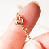 Catenina vintage francese in oro giallo 18K