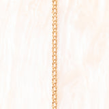Braccialetto morbido vintage in oro giallo 9K