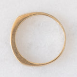 Anello “DEAREST” vintage in oro giallo 9K con diamante, smeraldi, ametista, rubino, zaffiro e tormalina, anno 1994