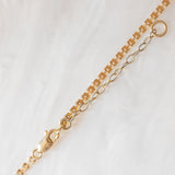 Collier vintage in oro giallo 8K con turchesi e diamante, anni ‘50