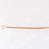 Braccialetto vintage in oro giallo e bianco 9K con zaffiro (0.30ct ca.) e diamanti, anno 1986