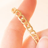 Braccialetto vintage in oro giallo 9K, anni ‘70/‘80