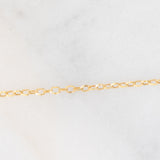 Collana da cocktail vintage in oro giallo 8K con ametista, anni ‘80