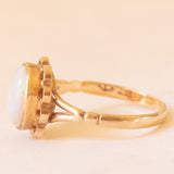Anello antico in oro giallo 9K con opale (1.30ct ca.), anni ‘10/‘20