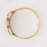 Solitario antico in oro giallo 9K con diamante, anni ‘10