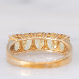 Veretta in oro giallo 9K con sfene (2.18ctw ca.) e zirconi bianchi