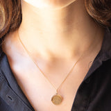 Ciondolo vintage con scritta nascosta “I Love You” da girare per farla comparire