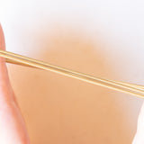 Catenina vintage con maglia a serpente in oro giallo 14K