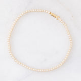 Bracciale tennis vintage in oro giallo 18K con diamanti (1.88ctw)