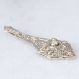 Pendente Art Déco in platino con diamanti (0.15ctw ca.), anni ‘30
