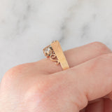Toi et Moi antico in oro giallo 18K con paste di vetro, anni ‘10