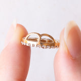 Collana vintage con catenina in oro giallo 9K con ciondolo con farfalla in oro giallo e bianco 9K con diamanti (0.24ctw ca.), anni ‘90