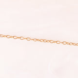 Collana vintage con ciondolo in oro giallo 9K e ciondolo in oro giallo e bianco 9K con diamanti (0.15ctw ca.)