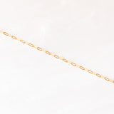 Catenina vintage con maglia a roló in oro giallo 18K