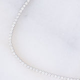 Braccialetto tennis vintage in platino con diamanti di taglio brillante (2.09ctw), anni ‘90
