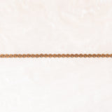 Catenina vintage con maglia a “S” in oro giallo 9K