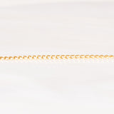 Collier Art Déco in oro giallo e bianco 18K con diamanti di taglio brillante e di taglio vecchia miniera (0.45ctw ca.), anni ‘20/‘30