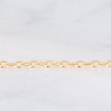 Collana da cocktail vintage in oro giallo 8K con ametista, anni ‘80