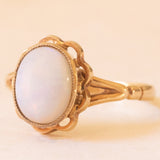 Anello antico in oro giallo 9K con opale (1.30ct ca.), anni ‘10/‘20