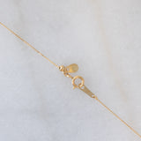 Collana vintage in oro giallo 18K con diamanti (1.15ctw), anni ‘90