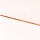 Collana vintage con maglia a “S” in oro giallo 9K
