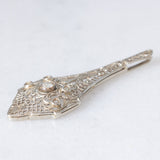 Pendente Art Déco in platino con diamanti (0.15ctw ca.), anni ‘30
