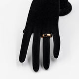 Anello antico in oro giallo 8k con granato