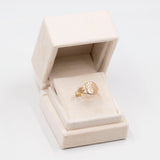 Anello vintage in oro giallo 9k