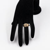 Anello vintage in oro giallo 9k