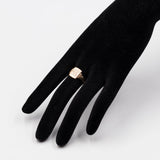 Anello vintage a sigillo in oro giallo 9k, 1930