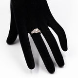 ANELLO IN PLATINO 900 CON DIAMANTI TAGLIO BAGUETTE E BRILLANTE (1CT)